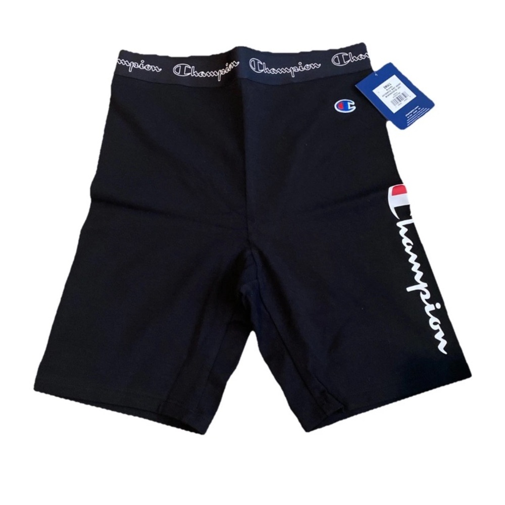 Women’s Champion Athletic Bike Shorts Size Small Black